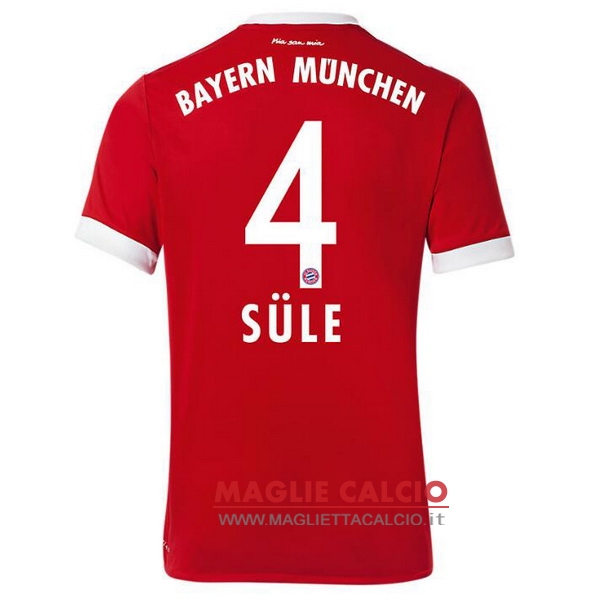 nuova maglietta bayern munich 2017-2018 sule 4 prima